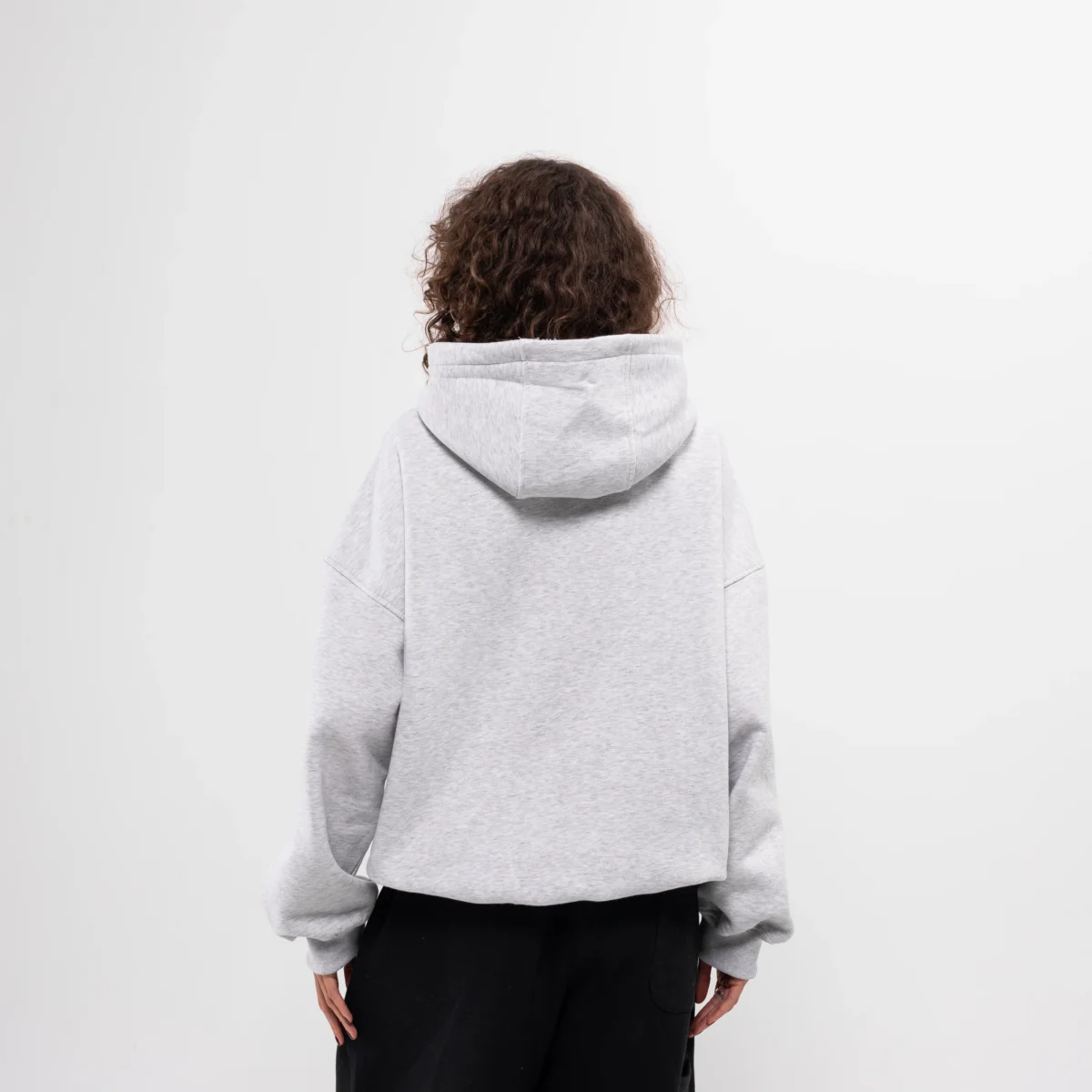 Heather-grey hoodie - Image 3