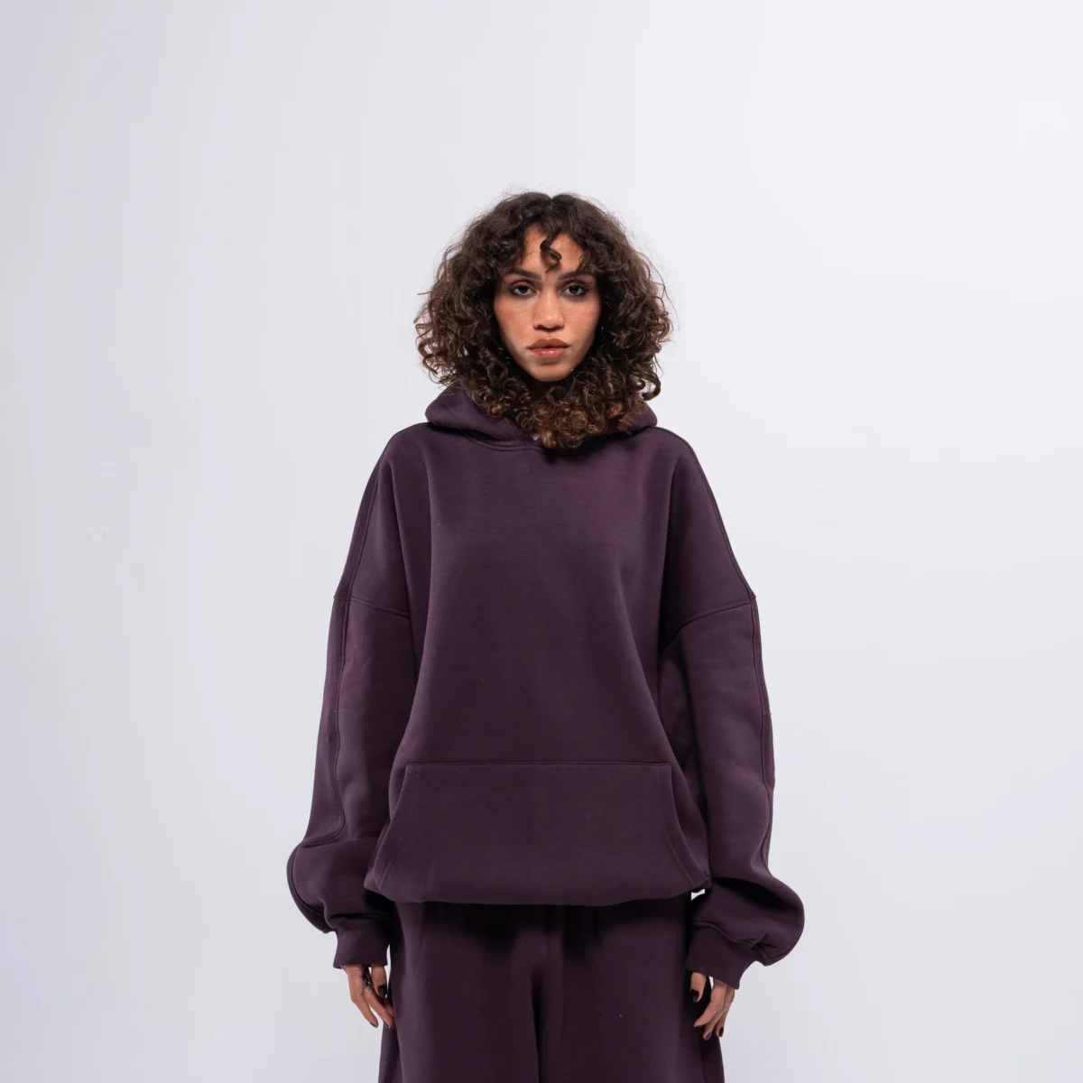 Plum hoodie - Image 2