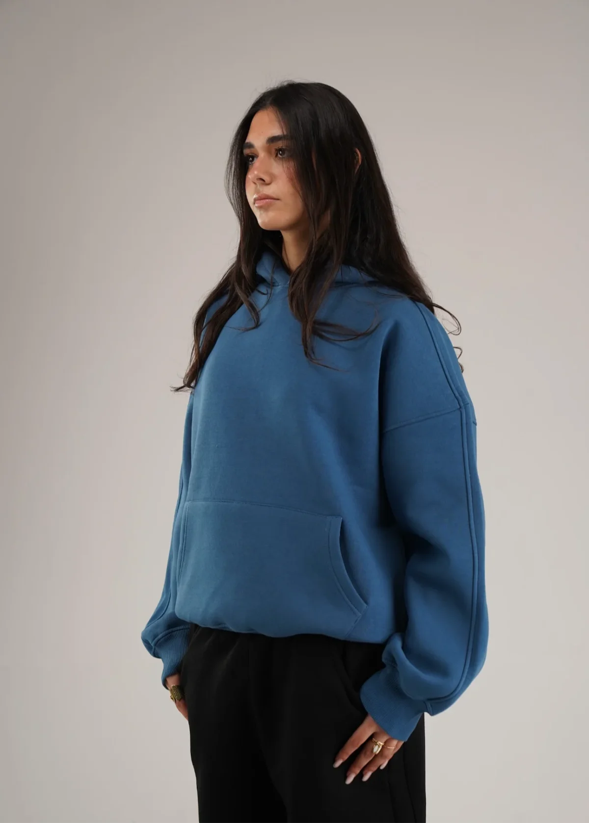 Cobalt blue hoodie