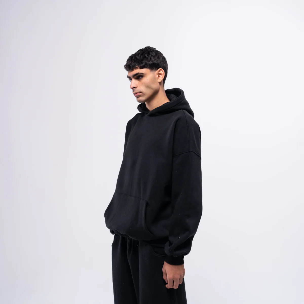 Black hoodie