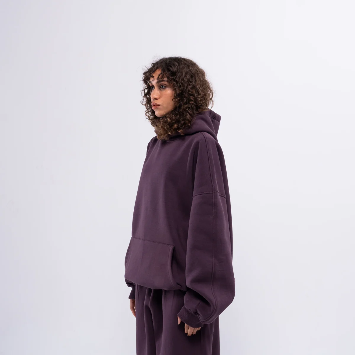 Plum hoodie