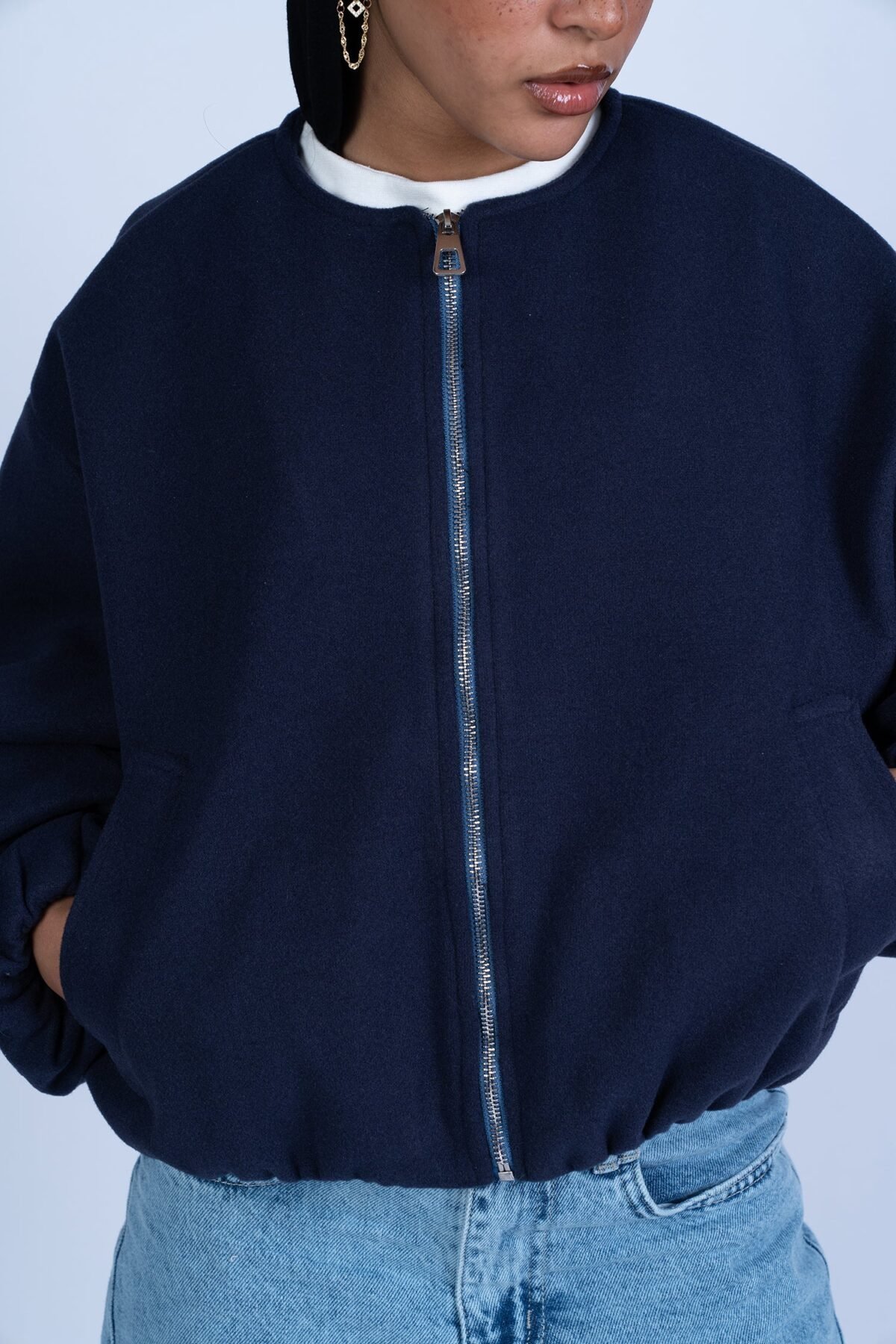 Navy Purple Jacket - Image 3