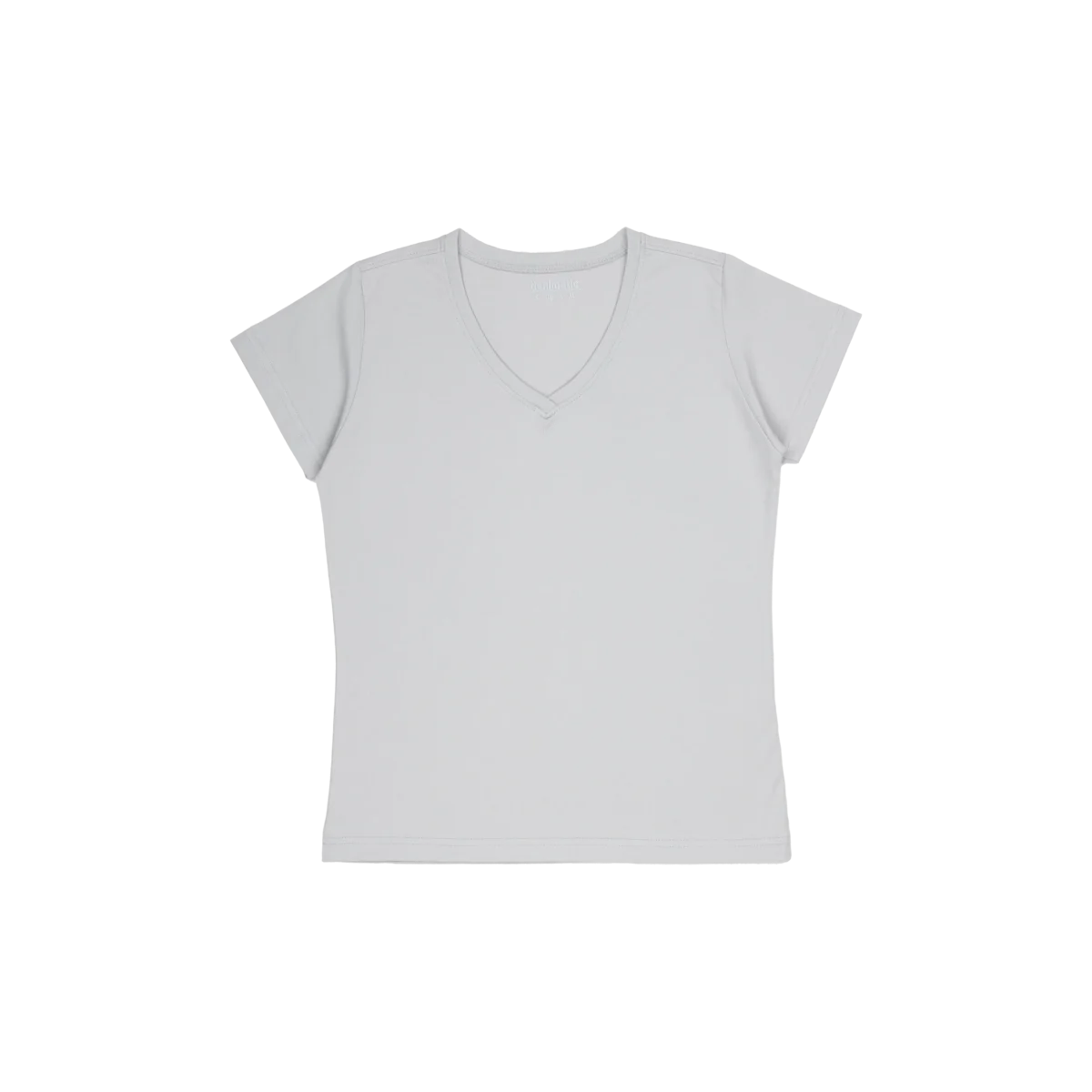 V-neck t-shirt - Light grey
