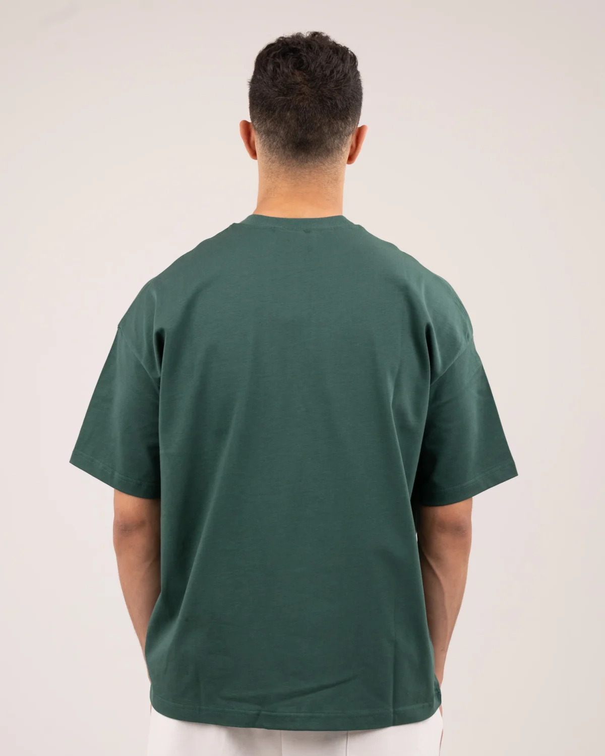 Heavy-Weight t-shirt - Emerald green - Image 5