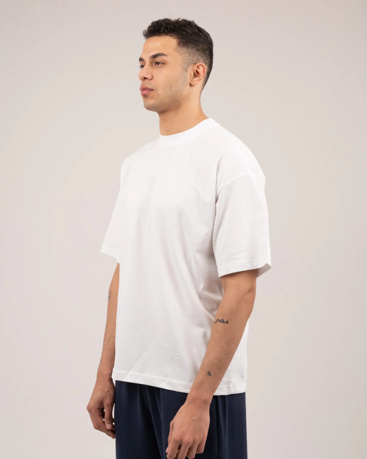 Mid-Weight t-shirt - White - Image 4