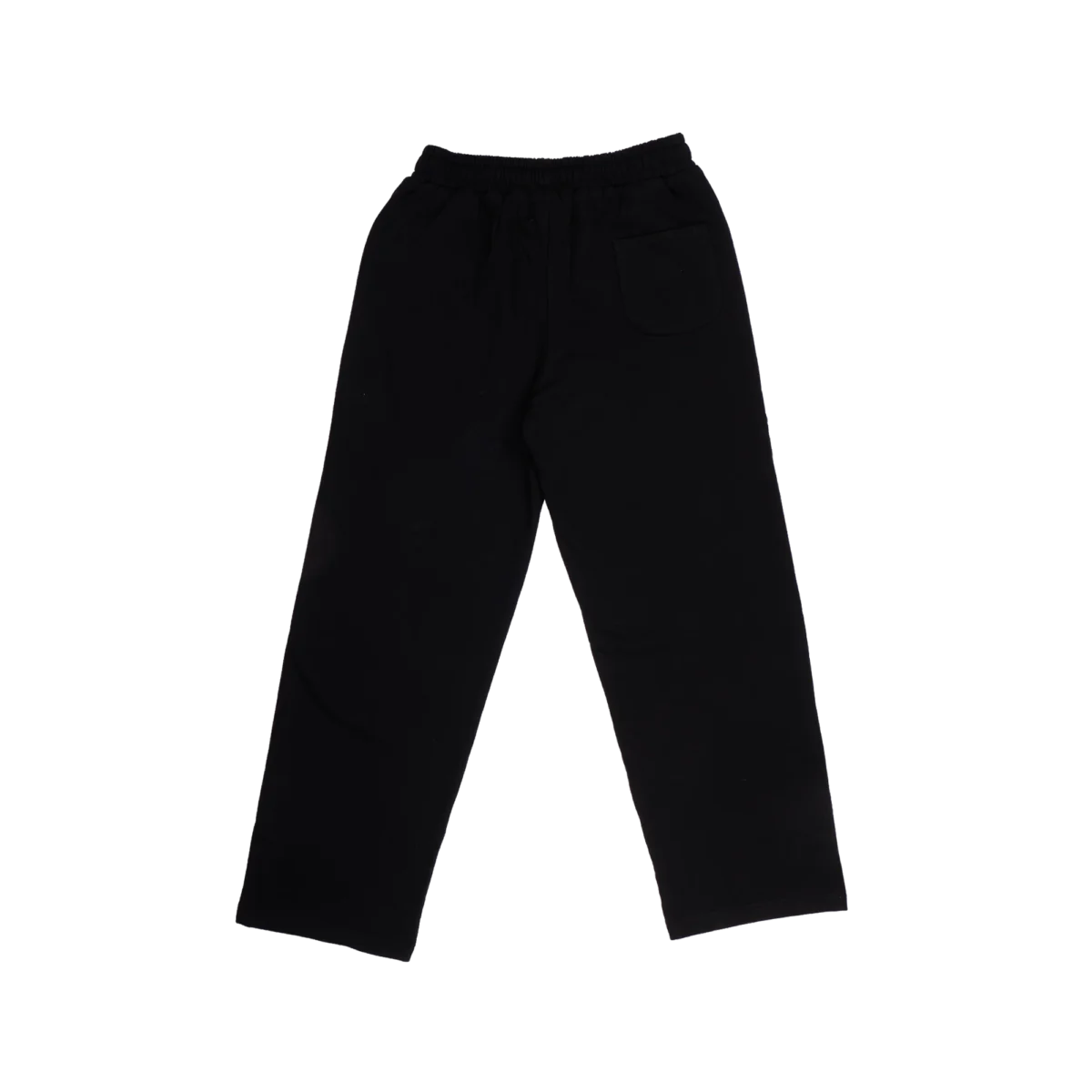 Wide-leg sweatpants - Black - Image 2