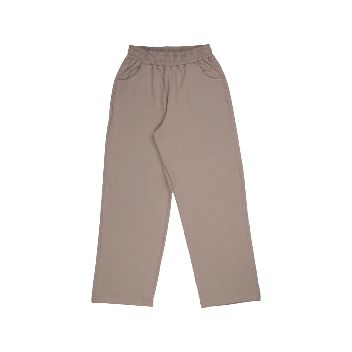 Wide-leg sweatpants - Sand