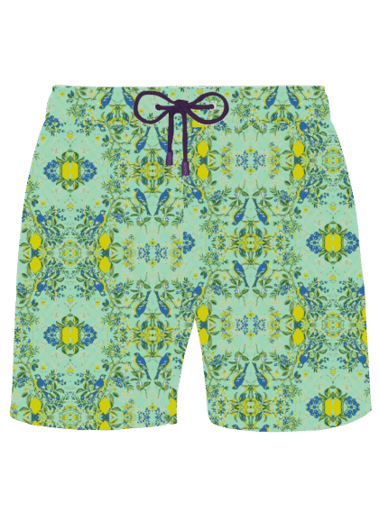 Lemon Delight Swim Shorts