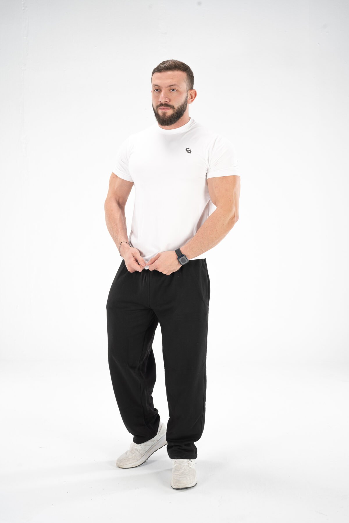 White Drytech T-shirt - Image 6