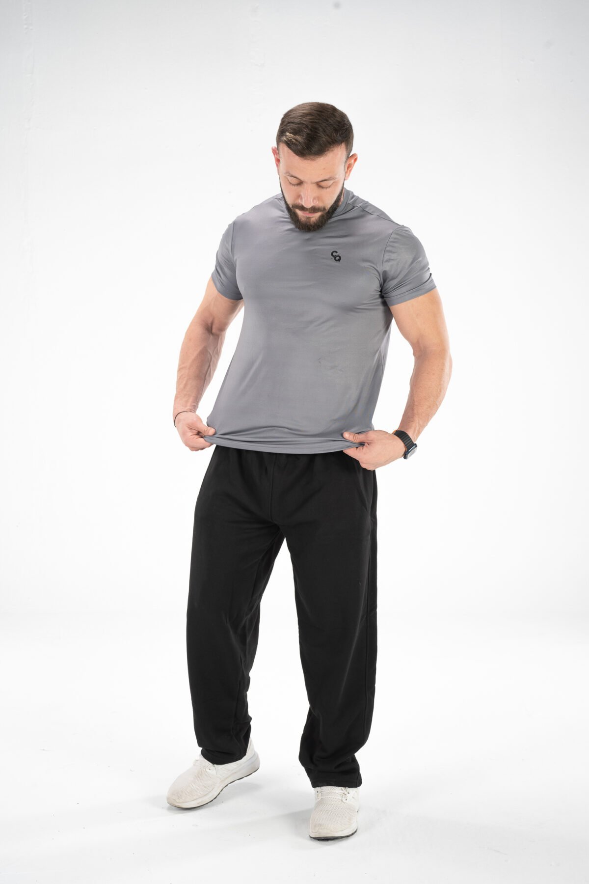 Grey Drytech T-shirt - Image 6