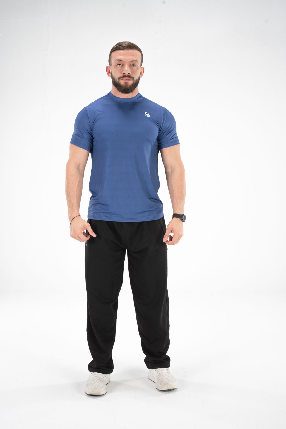 Blue Drytech T-shirt - Image 2