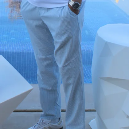 Casual striped pants