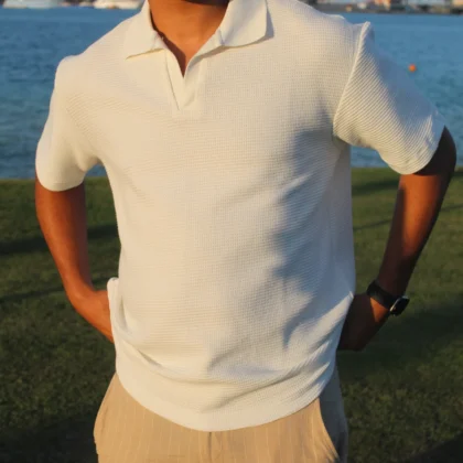 Polo Jacquard Tshirt