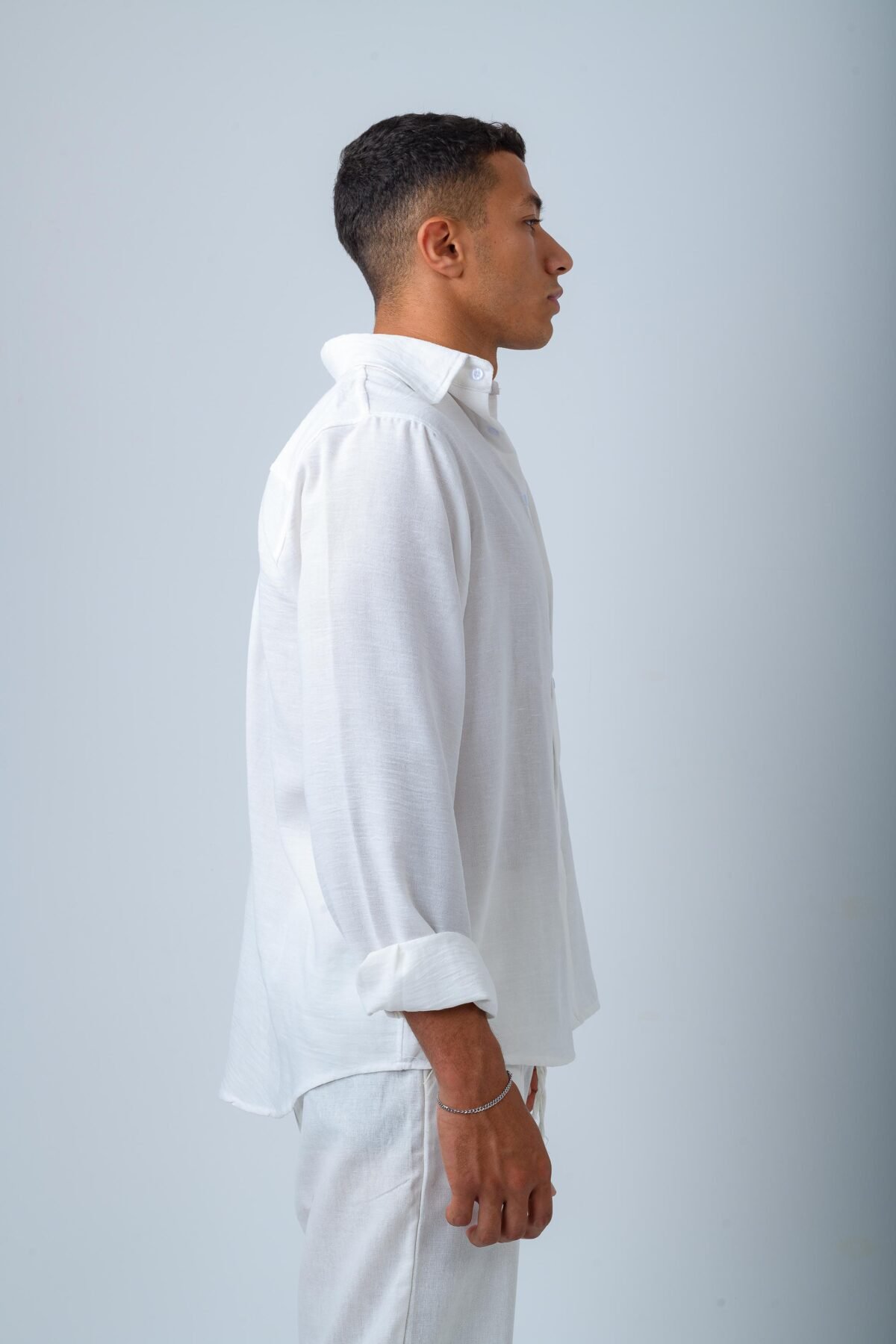 White Linen Shirt - Image 2