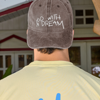 Kid With A Dream Acid Brown Cap