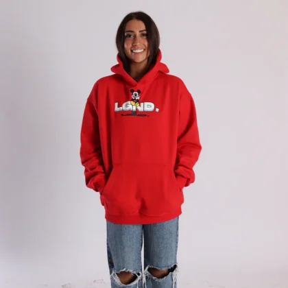 The RED hoodie