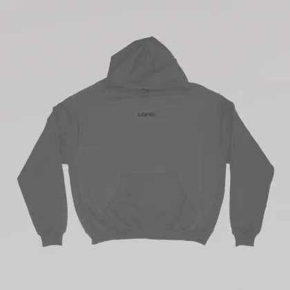 Mini Logo Grey Hoodie