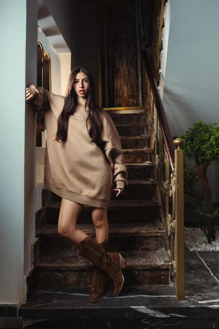 Oversized Longline Crewneck