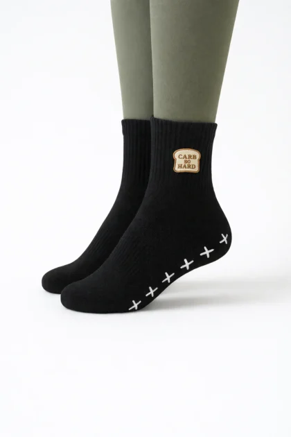 ‘Carb so hard’ mad grip socks